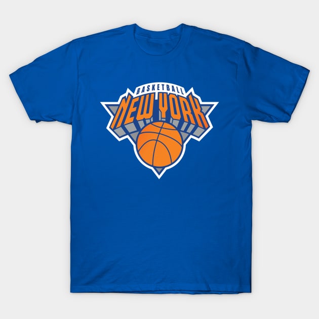 New York Basketball T-Shirt by Nagorniak